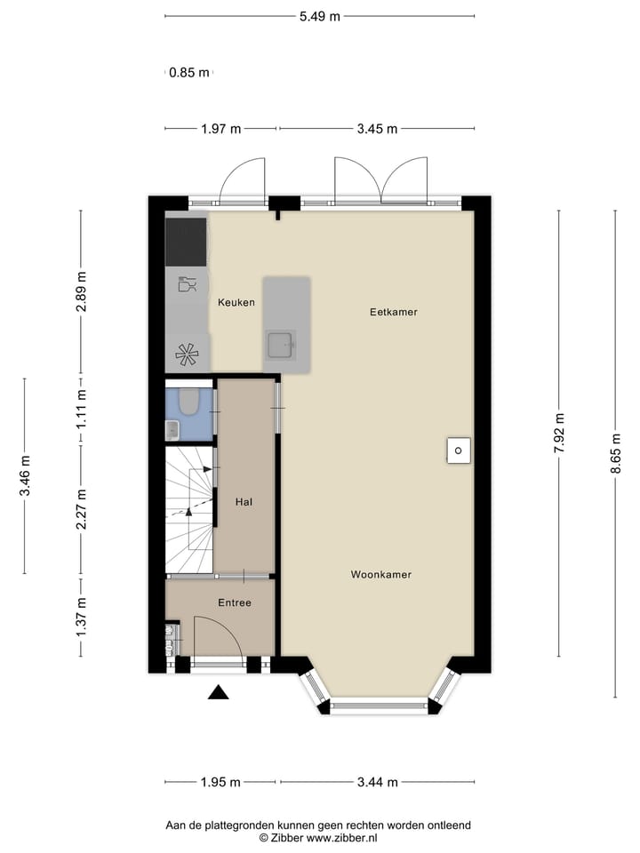 Foto 55 van Brederostraat 62