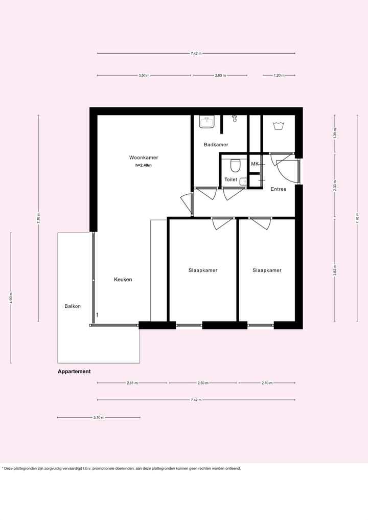 Foto 41 van Olivier van Noortstraat 24-K