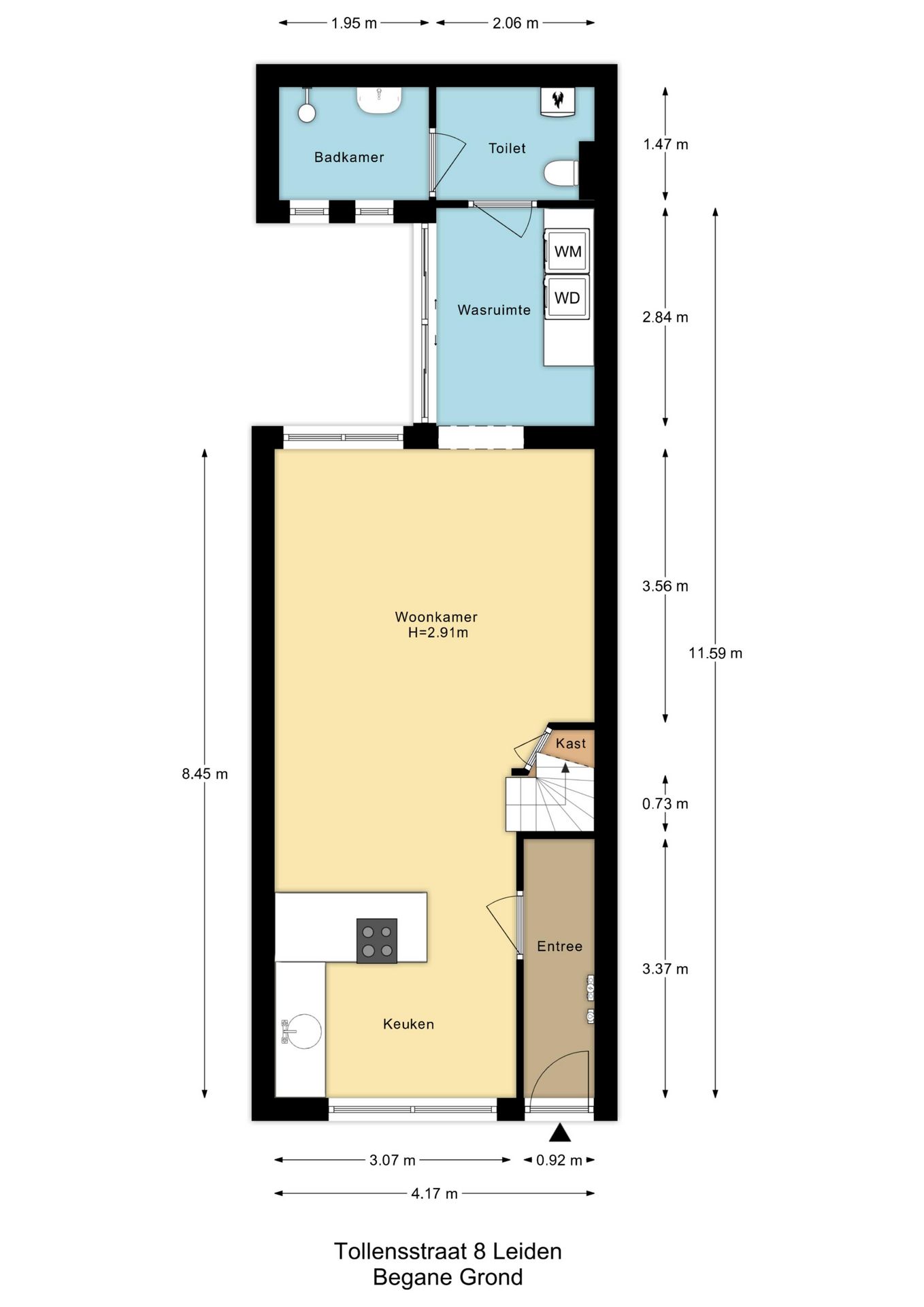 Foto 25 van Tollensstraat 8