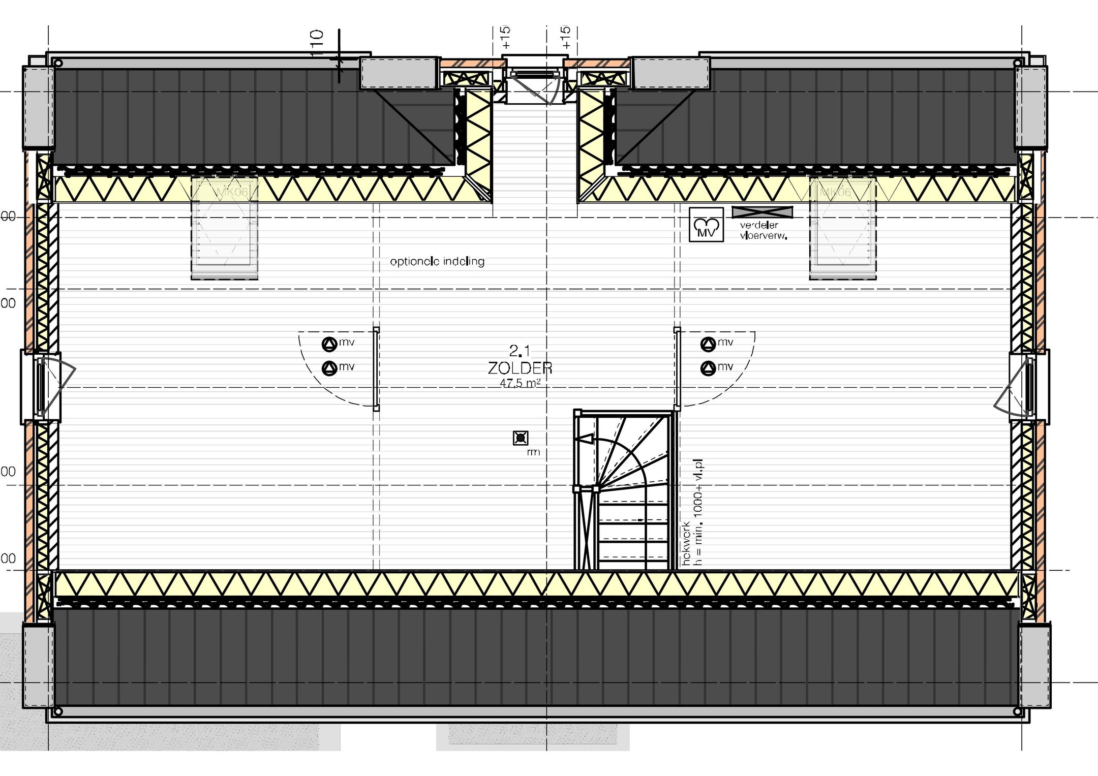 Foto 6 van Kavel 3 Toldam in Heenvliet (Bouwnr. 1)