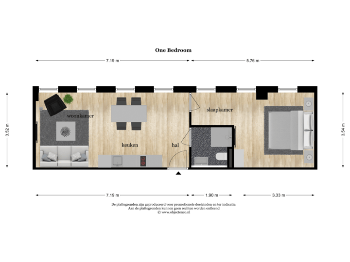 ONE BEDROOM