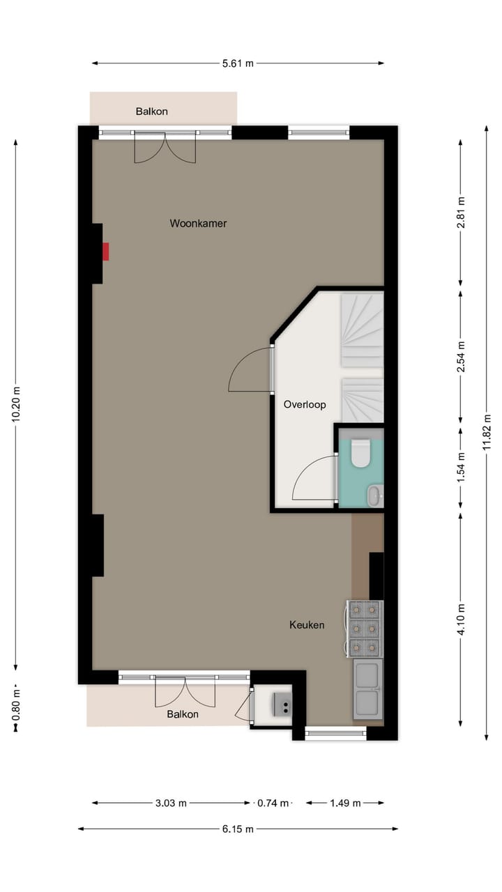 Foto 4 van Eerste Helmersstraat 69-2