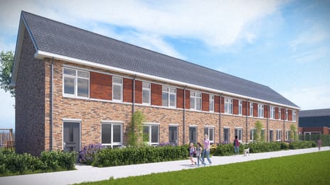 Foto van Ganzenhof Giessen - rijwoningen Tussenwoning