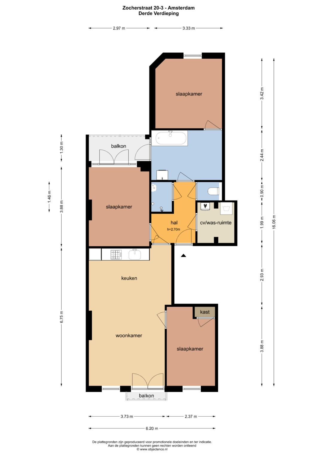 Foto 31 van Zocherstraat 20-3