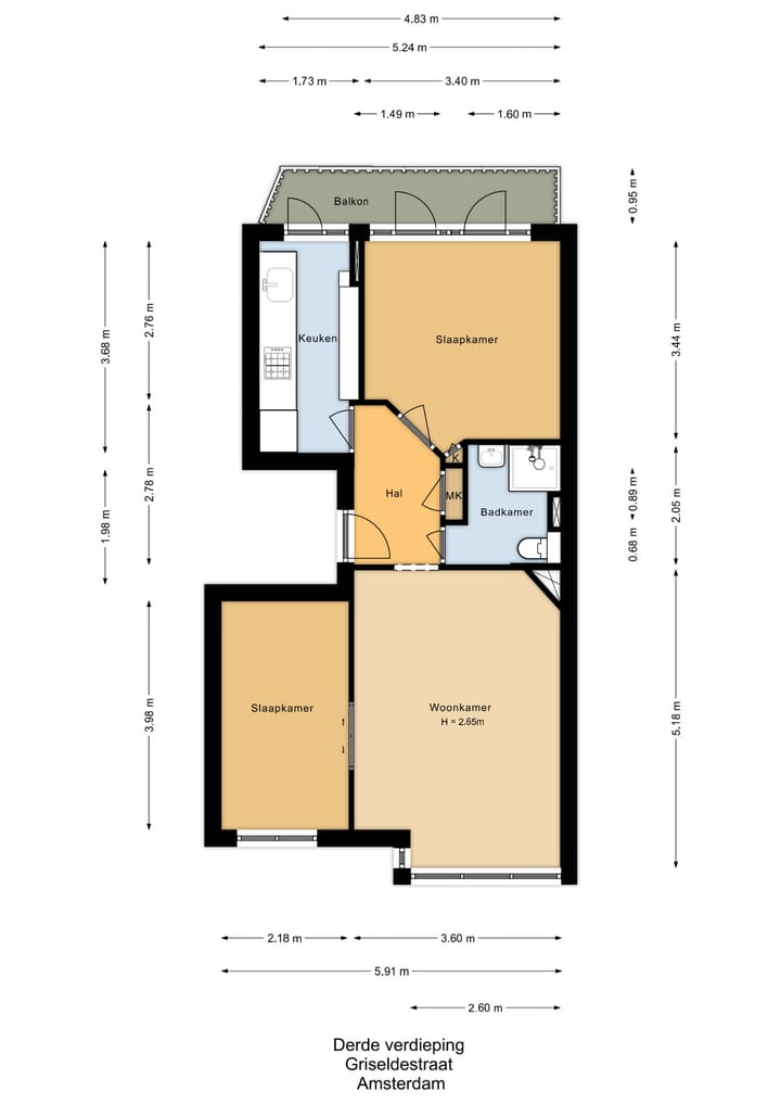 Foto 29 van Griseldestraat 33-3