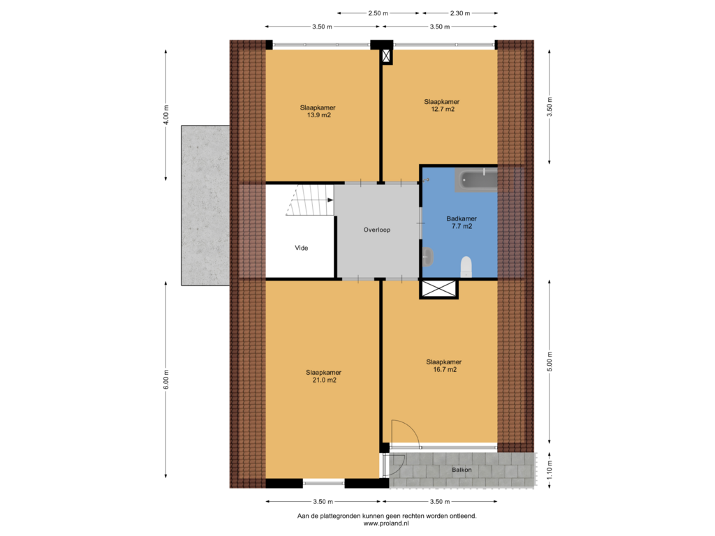 Bekijk plattegrond van 1e Verdieping van Heidemeer 40