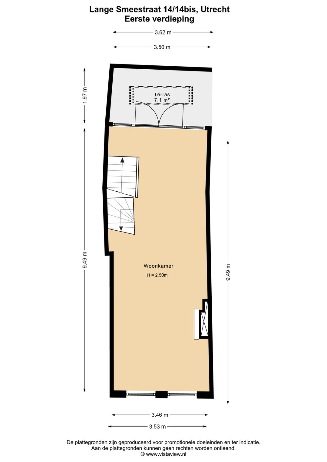 Foto 47 van Lange Smeestraat 14