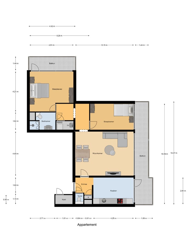 Foto 38 van Hortensialaan 12-I