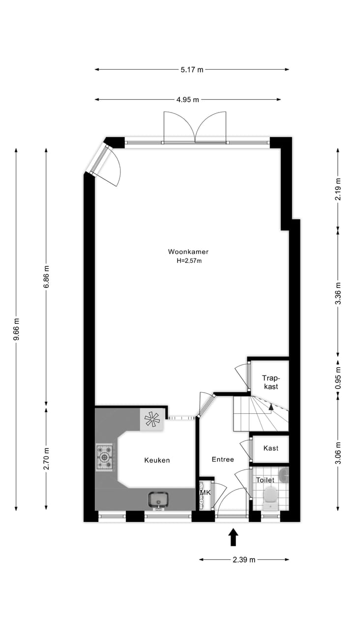 Foto 44 van Pruikenmakerstraat 6
