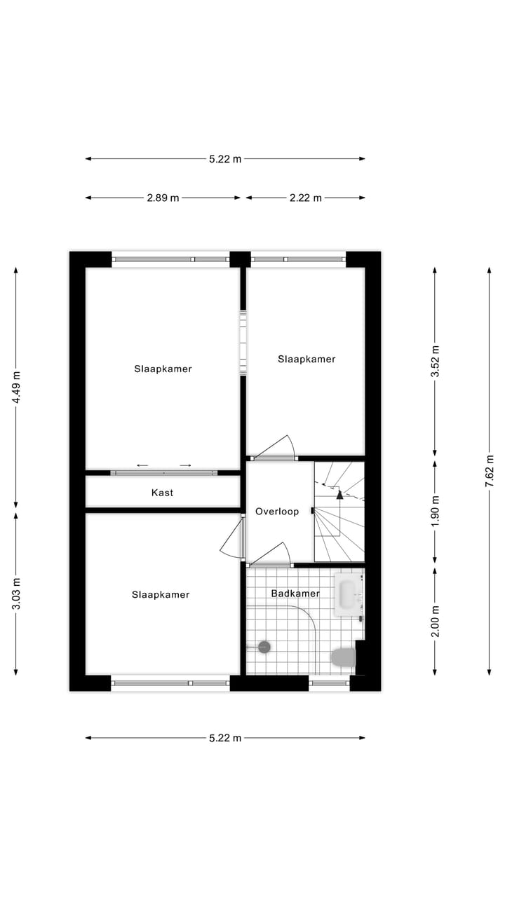 Foto 45 van Pruikenmakerstraat 6