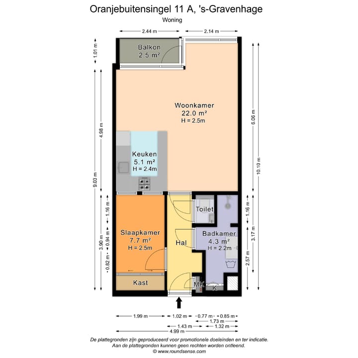 Foto 24 van Oranjebuitensingel 11-A