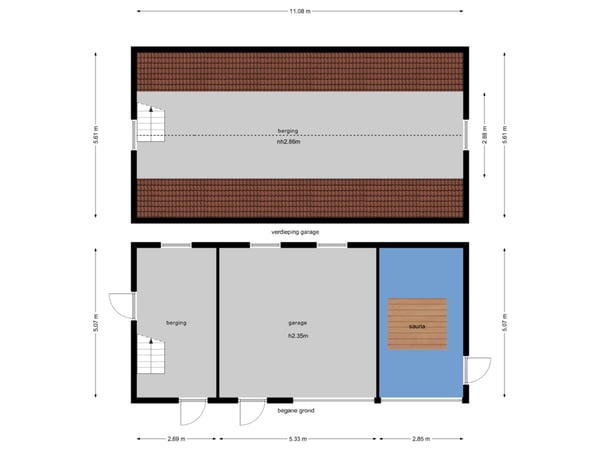 Sauna-garage