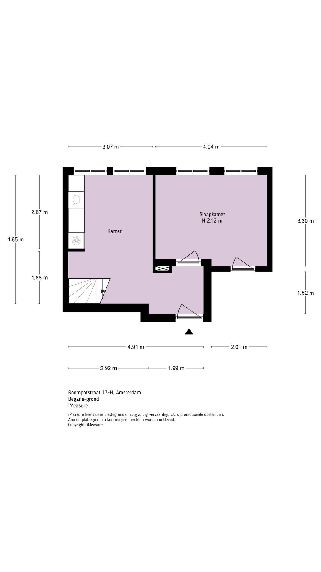 Foto 29 van Roompotstraat 13-H