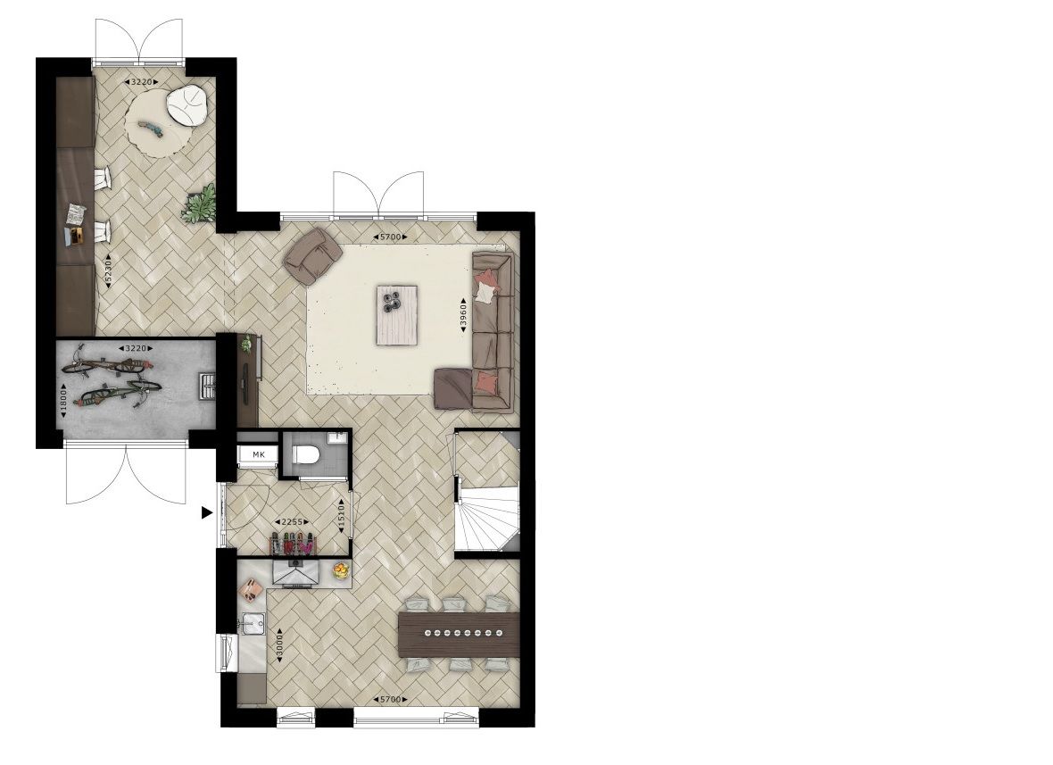 Foto 4 van Park Lokhorst type Koolmees (Bouwnr. 33)