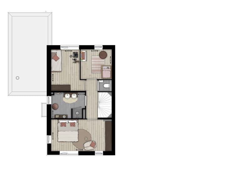 Foto 7 van Park Lokhorst type Koolmees (Bouwnr. 34)