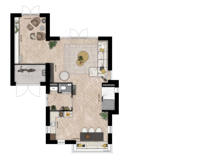 Foto 3 van Park Lokhorst type Merel (Bouwnr. 39)