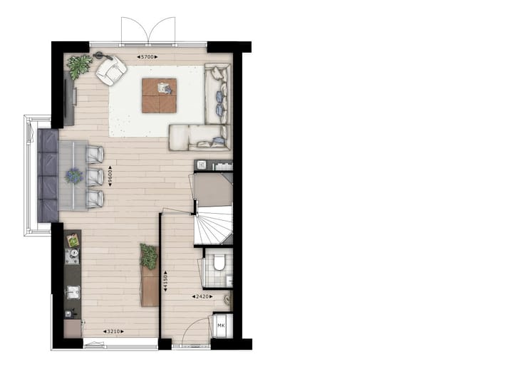 Foto 5 van Park Lokhorst type Roodborst (Bouwnr. 47)