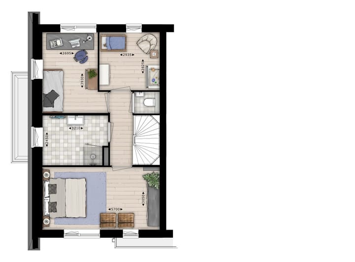 Foto 6 van Park Lokhorst type Roodborst (Bouwnr. 54)