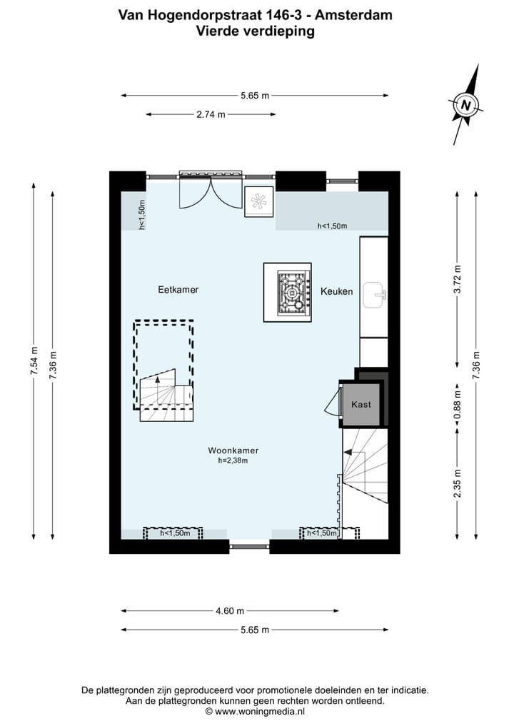 Foto 31 van Van Hogendorpstraat 146-3