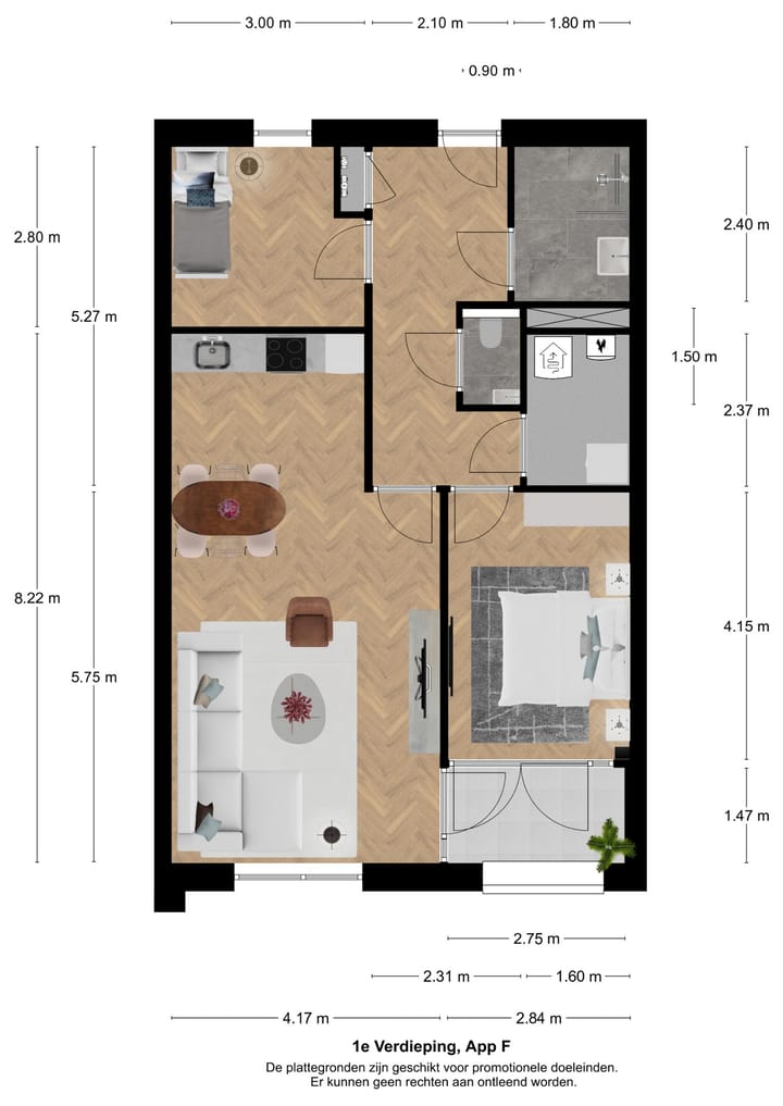 Foto 3 van Appartementen Alard van Herpenplein (Bouwnr. F)