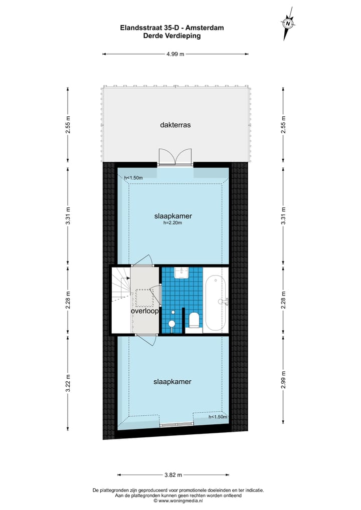 Foto 41 van Elandsstraat 35-D