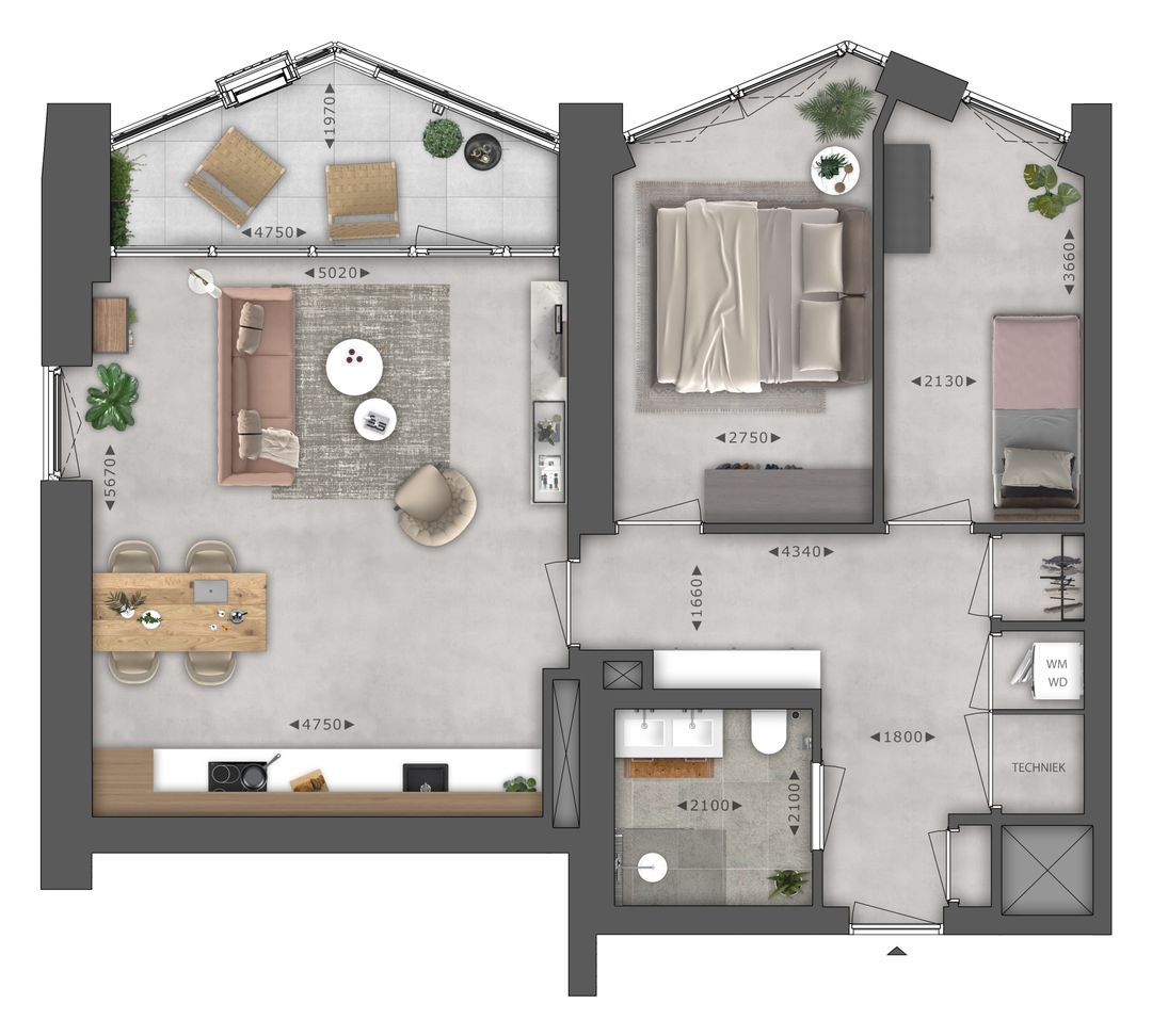 Foto 23 van Woodstone gebouw OAK