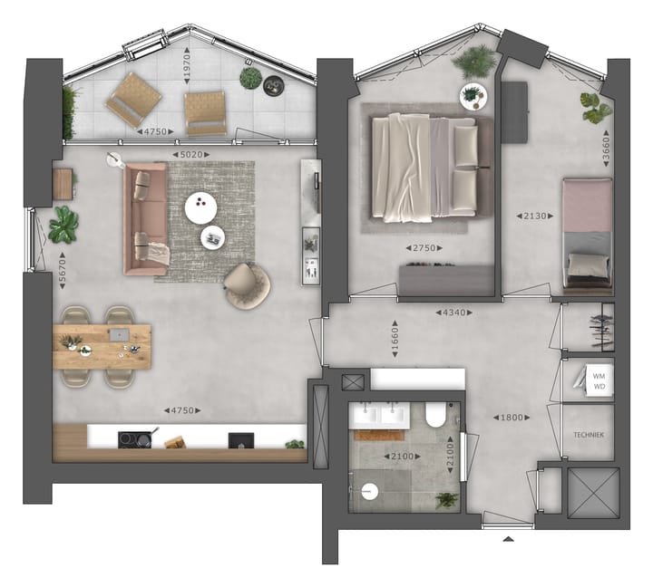 Foto 23 van Woodstone gebouw OAK