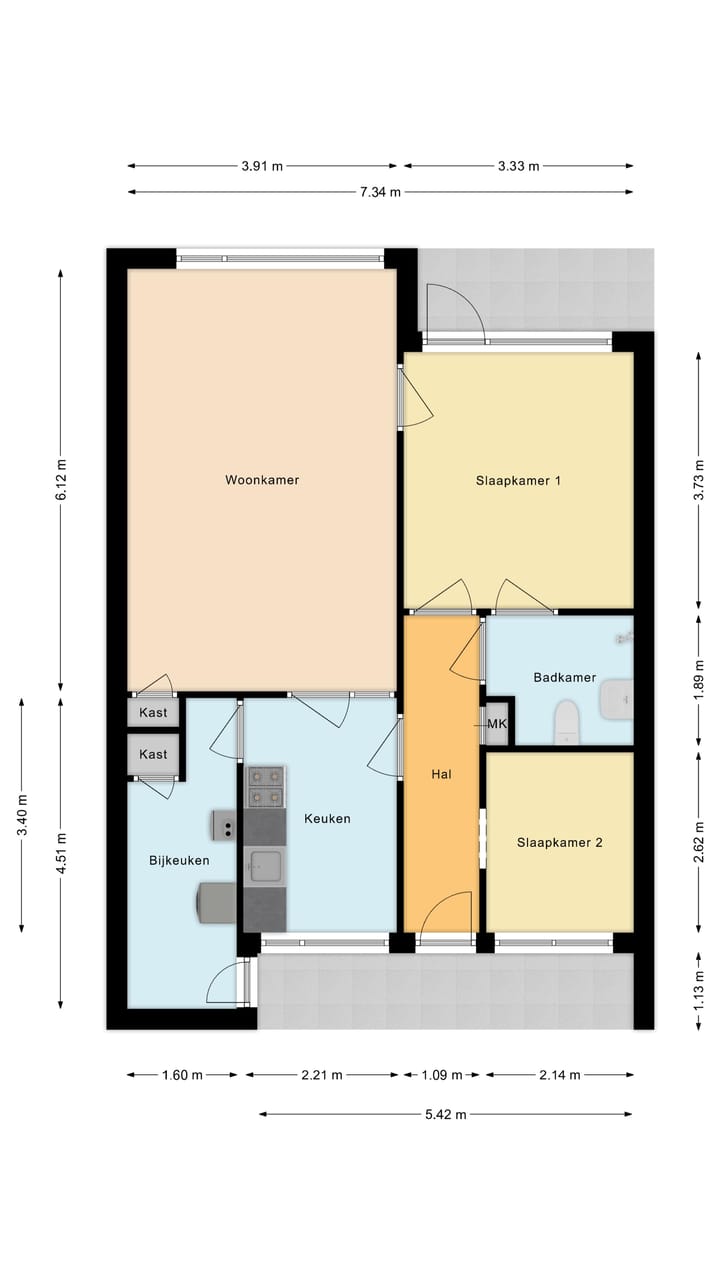 Foto 45 van Smetanastraat 7
