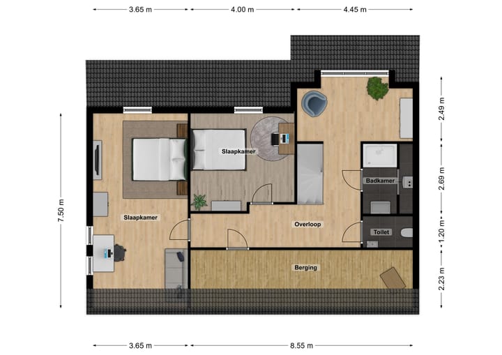 Foto 32 van K.L.M.-straat 8