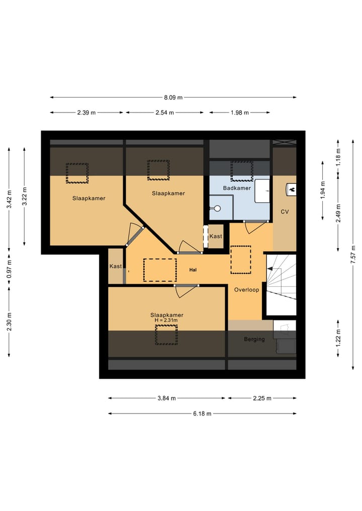 Foto 61 van Van Bergenplein 11