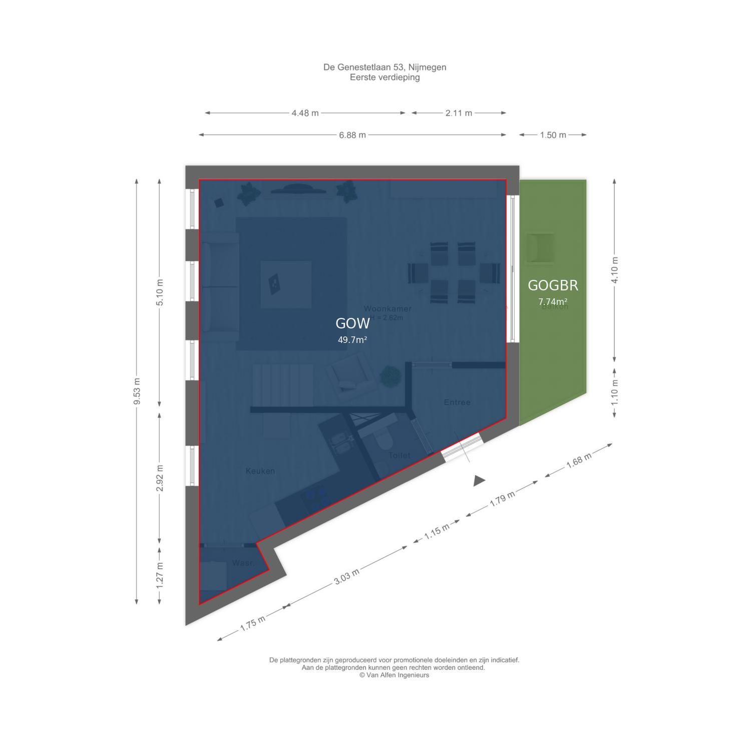 Foto 36 van de Génestetlaan 53