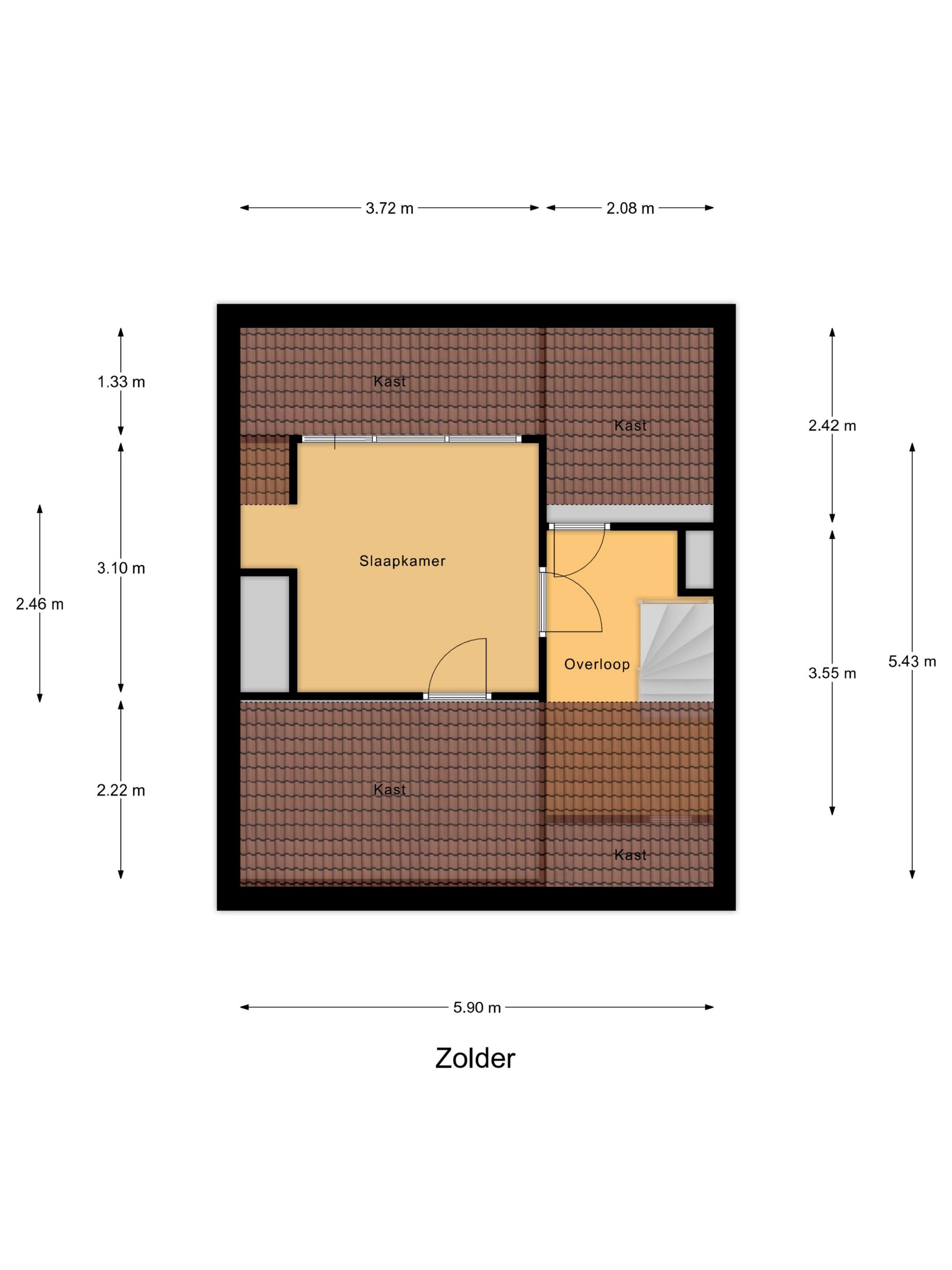Foto 54 van Burgemeester Thomas Wackersstraat 31-A