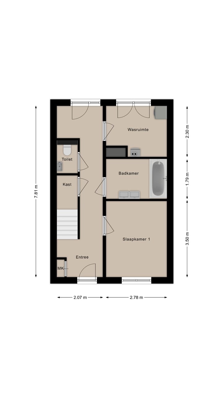 Foto 38 van Brabantialaan 2-D