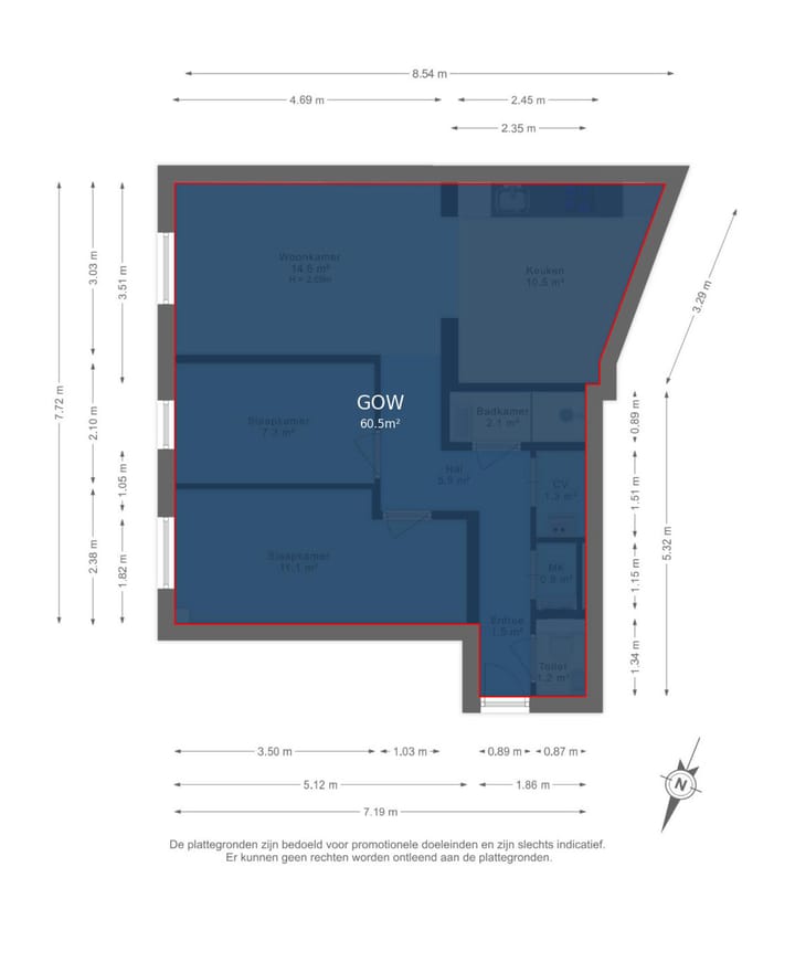 Foto 27 van Van 't Hofflaan 16-C