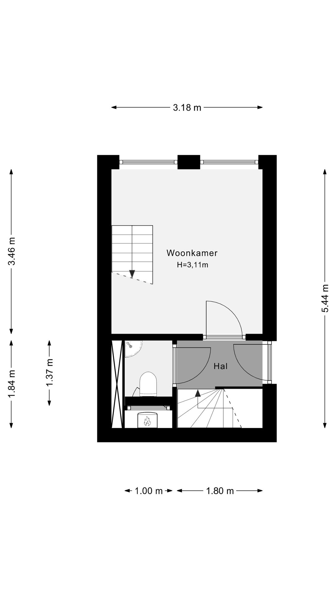 Foto 23 van Beatrijsstraat 19-A