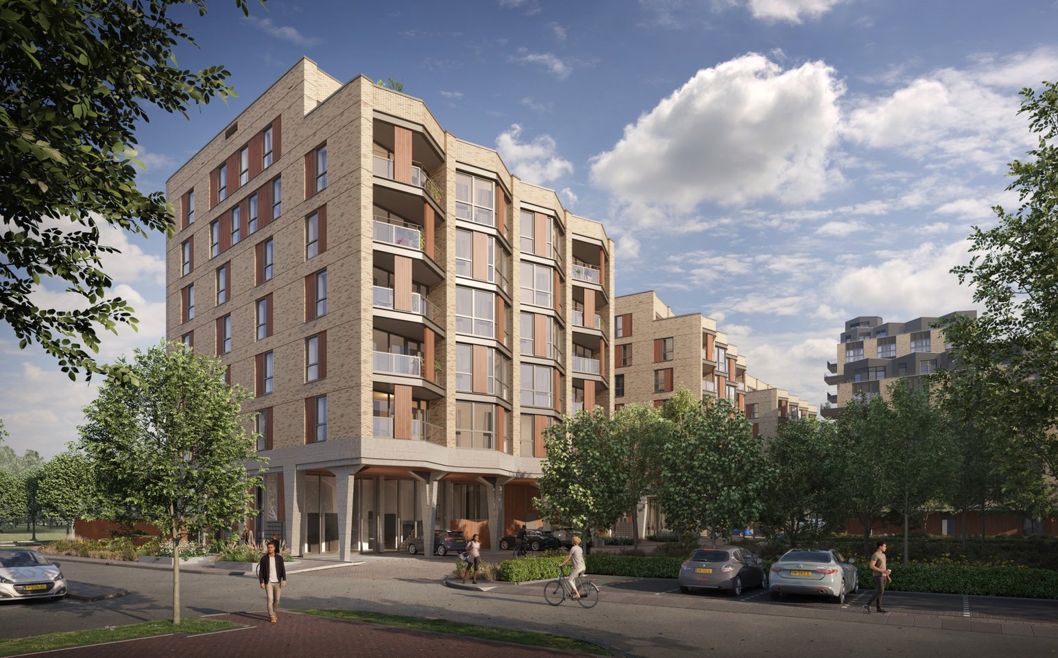 Foto van Woodstone gebouw MAPLE