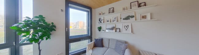 Bekijk 360° foto van typeawoonkamer van Woodstone gebouw MAPLE