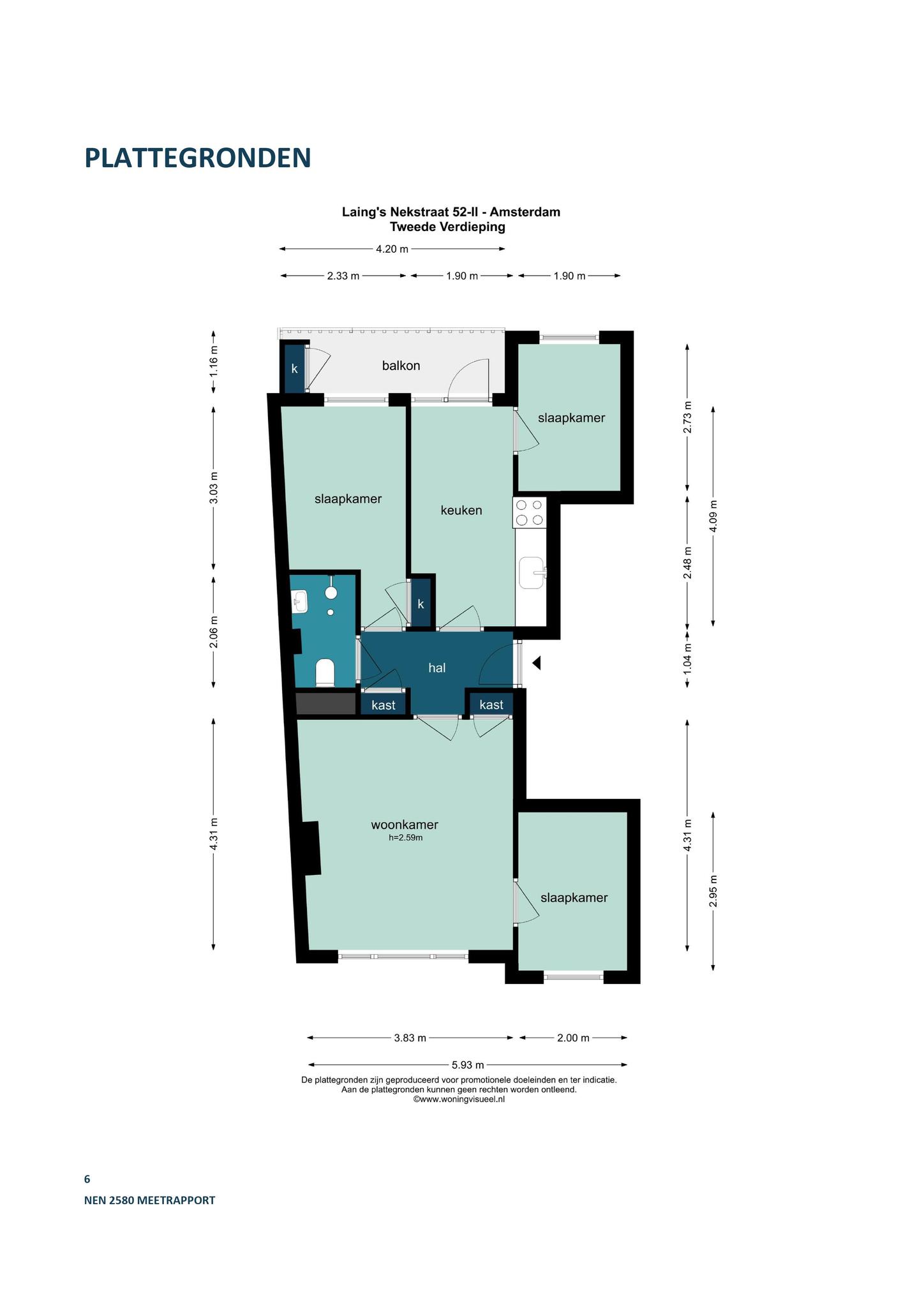 Foto 27 van Laing's Nekstraat 52-2