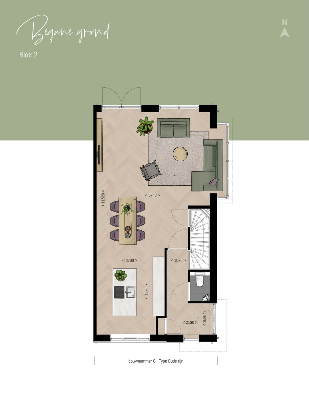 Foto 8 van Type Oude Rijn (Bouwnr. 8)