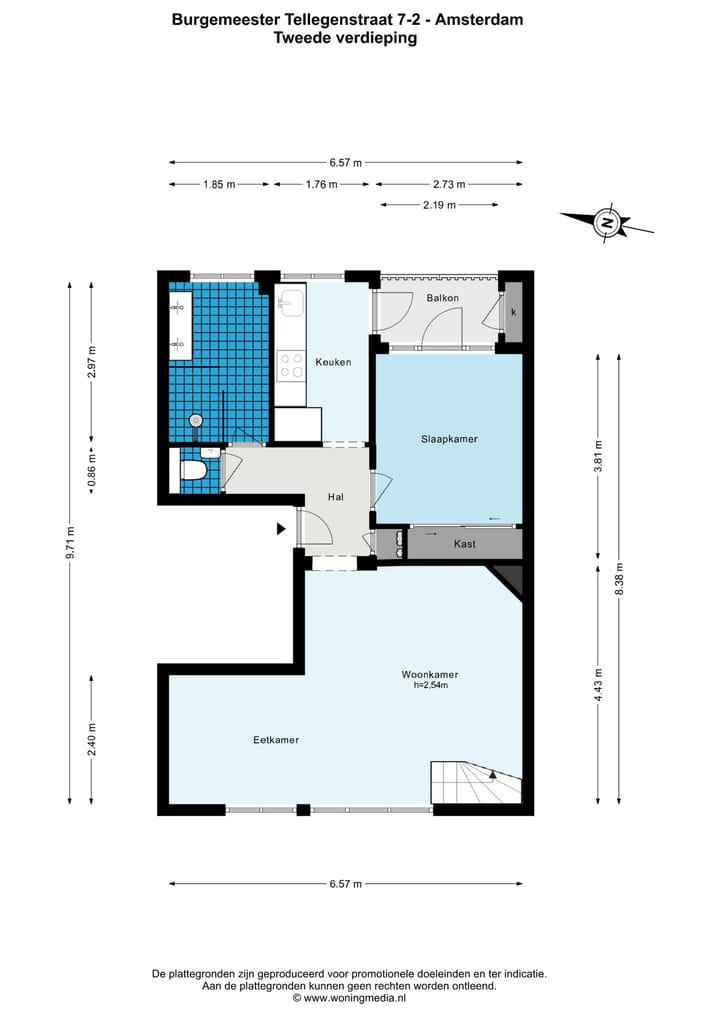 Foto 15 van Burgemeester Tellegenstraat 7-2