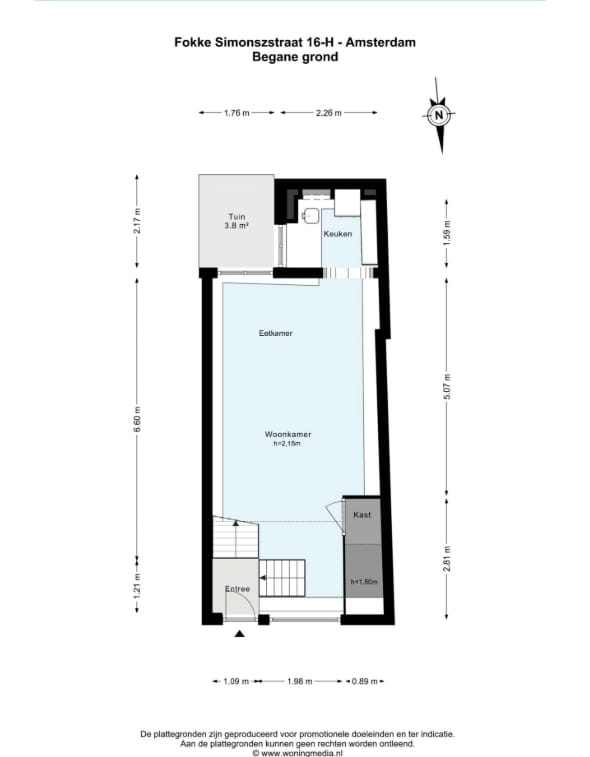 Foto 39 van Fokke Simonszstraat 16-H