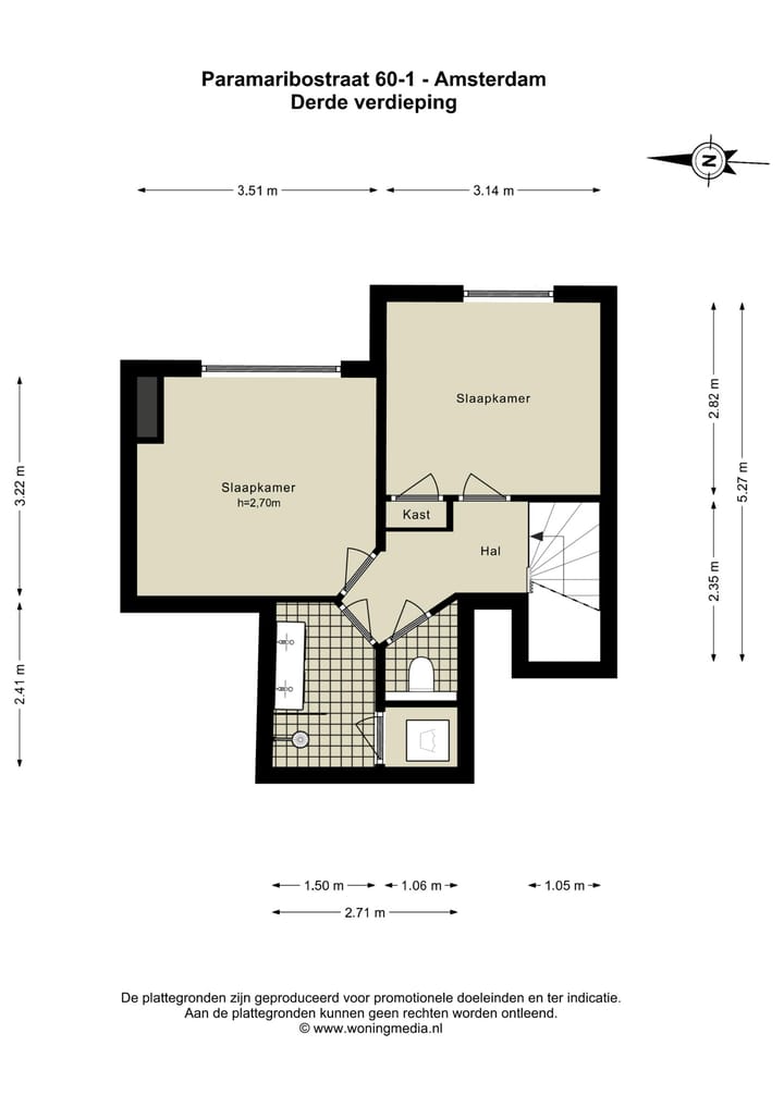 Foto 33 van Paramaribostraat 60-1