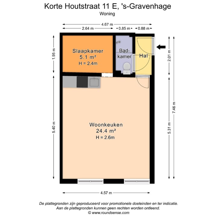 Foto 11 van Korte Houtstraat 11-E
