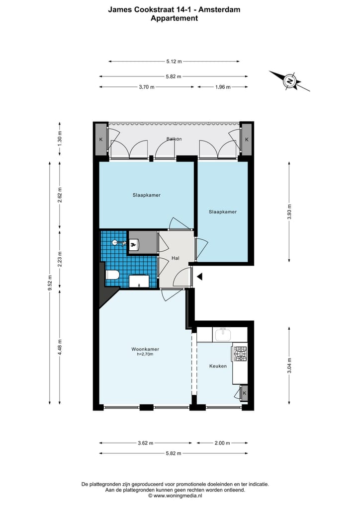 Foto 36 van James Cookstraat 14-1
