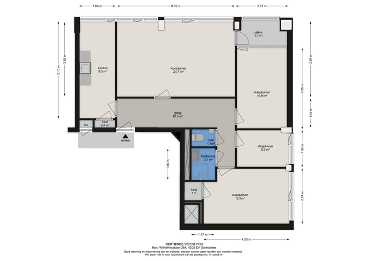Foto 14 van Koningin Wilhelminalaan 24-A