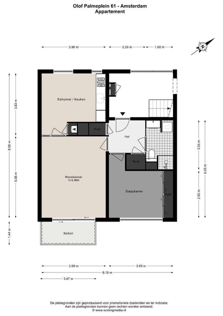 Foto 24 van Olof Palmeplein 61