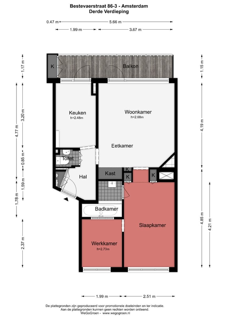 Foto 28 van Bestevâerstraat 86-3