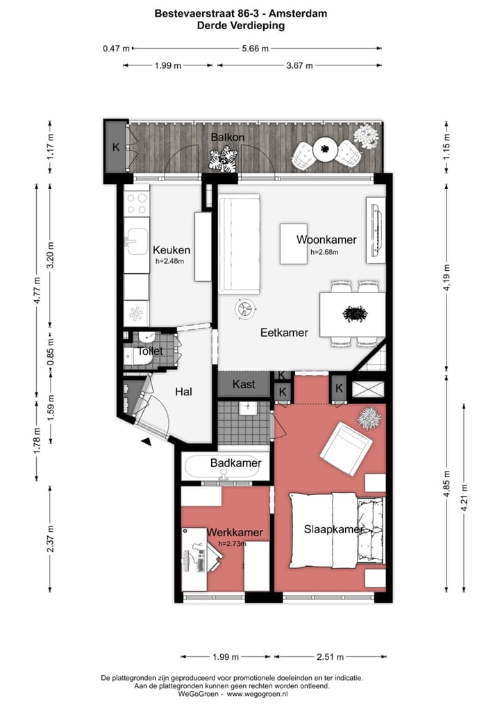 Foto 29 van Bestevâerstraat 86-3