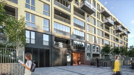 Image of Fonkel type F3 Apartment with shared street entrance