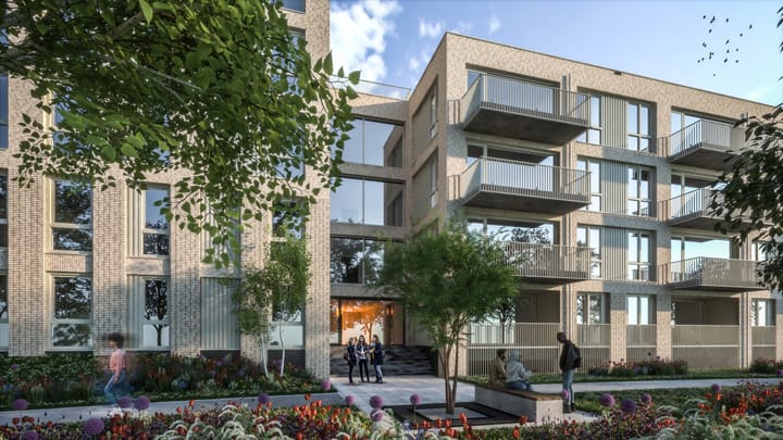 Foto van Fonkel type G4 Portiekflat